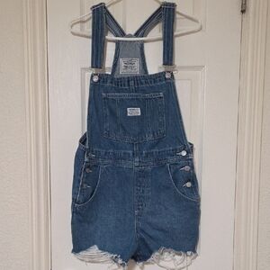 Levi Strauss & Co Blue Denim Overalls